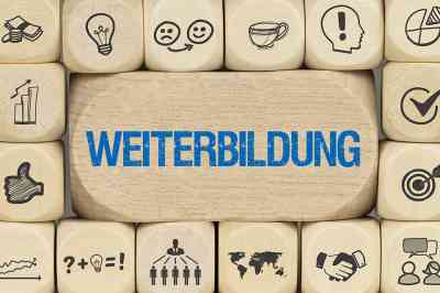 Schriftzug Weiterbildung - © magele-picture - stock.adobe.com